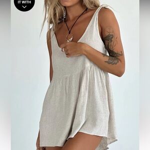 Brown Princess Polly Romper